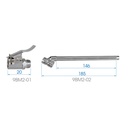 INFLATOR-160PSI 2.5" INDICATOR (NPT) 3 IN 1 -KING TONY- 09BM2111