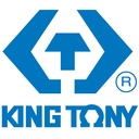 KIKIR - 5PC.SECOND CUT FILES SET WITH HANDLES 10" KING TONY 01015GQ