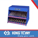 136pc Kunci Socket inchi 1/2"DR 12 Point Standard Socket Shelf Set - King Tony 4072SR