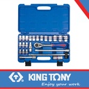 24PC SOCKET SET 6PT METRIC CHROME 1/2"DR - KING TONY ST4528MR