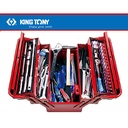 BOX ALAT MURAH 68PC.3 SECTION FOLDTOOL BOX SET KINGTONY-09A05-068MR