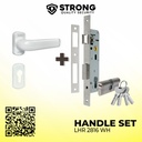 Handle pintu aluminium Strong LHR 2816 Handle pintu 1 SET