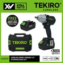 TEKIRO CORDLESS IMPACT WRENCH 1/2" XV BRUSHLESS 20 V