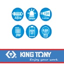 Senter 3 Watt/LED Torch 3 Watt - King Tony 79815