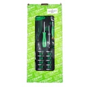 EVA 1/4" DR. SOCKET SET AND BALLPOINT HEX KEY WRENCH TEKIRO