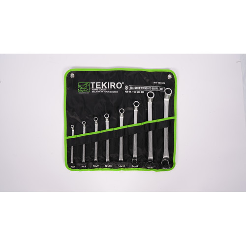 TEKIRO KUNCI RING SET 8 PCS 75 DEGREE