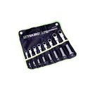 TEKIRO KUNCI RING PAS RATCHET FLEXIBEL SET 8 PCS
