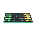 TEKIRO EVA TPR GO THRU OBENG SET / TOOLS - ALAT PERKAKAS