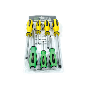 TKR SET OBENG TPR G/THRU 7 PCS
