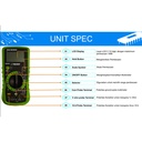 TEKIRO DIGITAL MULTIMETER / MULTI TESTER / AVO METER DIGITAL