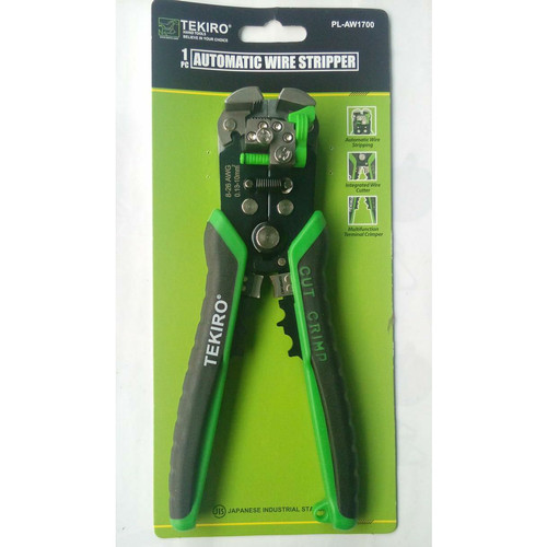 TEKIRO AUTOMATIC WIRE STRIPPER - TANG PENGUPAS/CRIMPING KABEL OTOMATIS