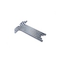 TEKIRO SET KUNCI L BINTANG T 20 PANJANG 6 PCS /KUNCI L BINTANG / TOOLS
