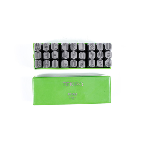 TEKIRO HURUF KETOK 12 MM / HURUF KETOK / TOOLS / ALAT PERKAKAS