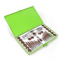 TEKIRO TAP AND DIES SET 40 PCS / TAP AND DIES SET /TOOLS/ALAT PERKAKAS