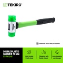 TEKIRO DOUBLE PLASTIC HAMMER 25 MM / PALU PASTIK