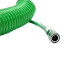 TEKIRO RECOIL HOSE 15 METER HIJAU WITH SPRING /SELANG SEPIRAL