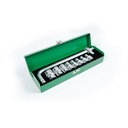 TEKIRO 1/2 INCH SOCKET SET 12 PT 8 - 24 MM 10 PCS / KUNCI SOCK SET