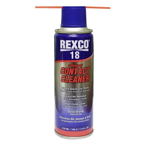 Rexco 18 Pembersih Elektrik & Elektronik (Contact Cleaner) 220 Ml