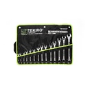 TEKIRO KUNCI RING PAS SET (8 - 24 MM) 14 PCS /KUNCI RINGPAS SET