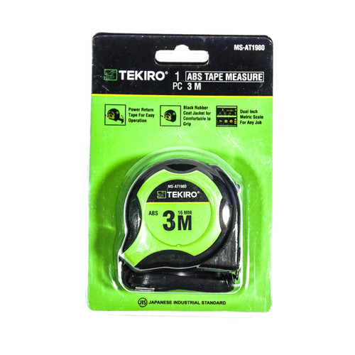 TEKIRO METERAN ABS 3 M / METERAN ROL / PERKAKAS - TOOLS