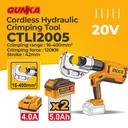 P20s Corldess Hydraulic Crimping (120kN) INGCO CTLI2005 Mesin Tang Press Hidrolik Skun Jepit Kabel Besar