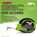 Strom Pro Tape (30m) iMEX SC3095  Meteran Ukur Ukuran Baja Industrial Rumah Bangunan - Distributed by GUNKA