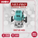 Electric Wood Router (12 mm) NRT-Pro 3612HD Mesin Profil Besar Trimmer Trimer Kayu 2 Pegangan