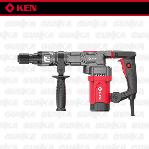 Heavy-Duty Demolition Hammer (SDS-Hex 5.7Kg 9J 1200W) KEN-2835 Mesin Bor Bobok Beton Anti Vibration Kebas Tangan Durable Industrial High-Grade Milwaukee OEM