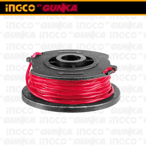 4-Pcs Nylon Spool Line (5 m) INGCO ALS1602 Tali Senar Mata Mesin Potong Pemotong Rumput Auto-Feed for CGTLI20018 CGTLI20328 CGTLI20301 CGTLI203285 CGTLI203285