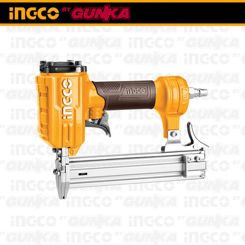 Air Brad Nailer (10-30mm Isi I/F) INGCO ABN10301 Mesin Paku Staples Steples Stapler Strapler Tembak Kayu Triplek Multiplek Angin Pneumatic
