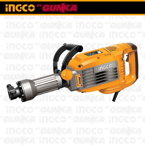 Demolition Breaker (14 Kg 50J) INGCO PDB170068 Mesin Bobok Tembok 1700W Lantai Dinding Aspal Beton Cor Coran Jack Hammer SDS-Hex ex PDB17008
