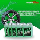 Snow Wash & Wax (Green Line 1L) MotoGlitz Shampoo pH Balance Cuci Mobil dan Motor Sampo Pencuci Mobil Motor Shampo Busa Salju - Distributed by GUNKA