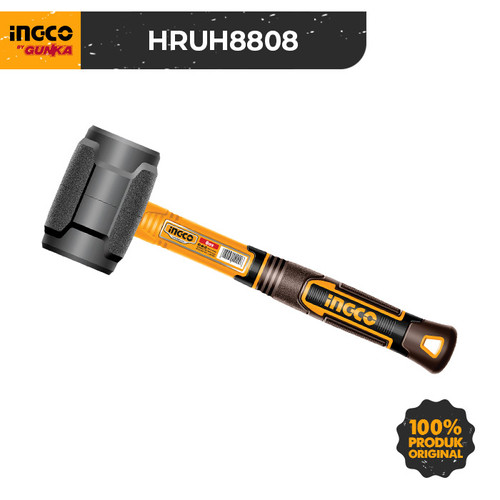 Rubber Hammer (8oz/220g) HRUH8808 Hammer Palu Karet Malet Pasang Keramik Granit Kaca Akrilik ex HRUH8208
