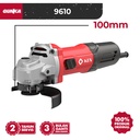 Angle Grinder (600W 100mm 4") KEN-9610 Mesin Gerinda Grinda Gurinda Grenda Grinder Listrik Saklar Switch Samping Inch
