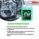 Snow Wash & Wax (Green Line 1L) MotoGlitz Shampoo pH Balance Cuci Mobil dan Motor Sampo Pencuci Mobil Motor Shampo Busa Salju - Distributed by GUNKA