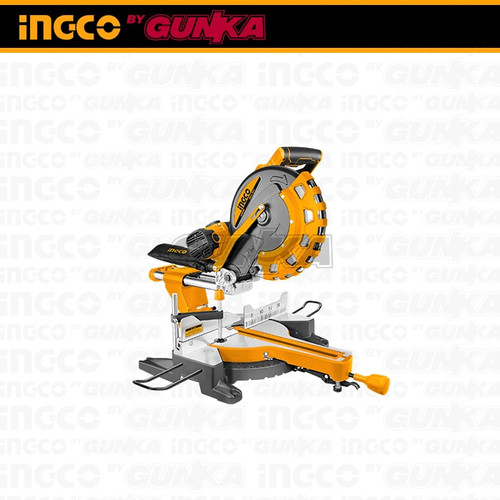 Sliding Mitre Saw 12" INGCO BM2S24007 Mesin Miter Saw Potong Aluminium