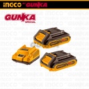 P20S Bundling 2 Baterai (2.0 Ah) + 1 Charger (2A) INGCO FBCPK1222-GK