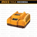 P20S Rapid Charger (20V/4A) INGCO FCLI20411 Baterai Cordless Tools