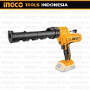P20S Cordless Caulking Gun INGCO CCGLI2001 Tembakan Sealant Silicone