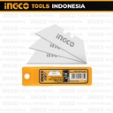 10Pcs Utility Knife Blade (SK5) INGCO HUKB61001 Isi Cutter Trapesium