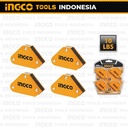 4Pcs Mini Magnetic Welding Holder INGCO AMWH4001 Siku Magnet Las Arrow