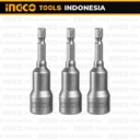 3-Pcs Magnetic Hex Nut (8mm) INGCO AMN0831 Kunci Mata Bor Sok Roofing