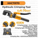 Hydraulic Crimping (70mm 45kN) INGCO HHCT0170 Tang Press Skun Hidrolik