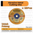 25Pcs Cutting Disc 9" INGCO MCD302302 Mata Batu Potong Gerinda Gurinda