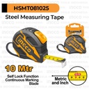 Steel Measuring Tape (10 m) INGCO HSMT081025 Meteran Besi 10Meter