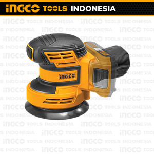 P20S Cordless Random Orbital Sander (5") INGCO CROSLI2001 Mesin Amplas