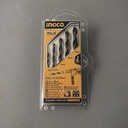 5-Pcs Wood Drill Bits (3-8 mm) INGCO AKDB5055 Paket Mata Bor Kayu Set