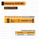 10Pcs Masonry Drill 8×120 mm INGCO Mata Bor Tembok Beton 8mm 8x120mm