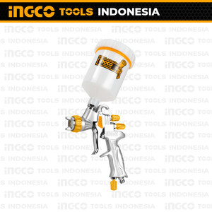 LVMP Air Spray Gun 600 ml INGCO ASG1065 Tabung Atas PROFESSIONAL Paint
