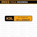 Bench Grinder (8"/200 mm) INGCO BG83502 - Mesin Gerinda Duduk 8 Inch